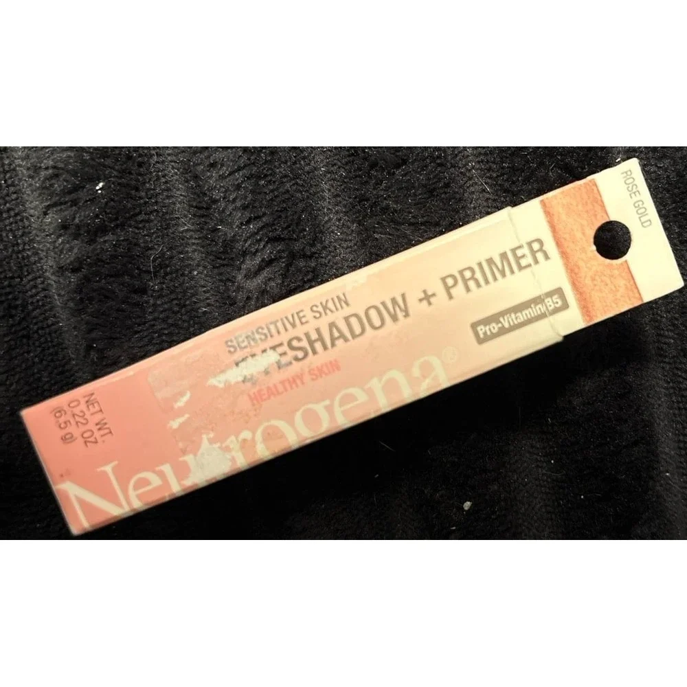 NEW Neutrogena Sensitive Skin 2 in 1 Eyeshadow + Primer,‎ Rose Gold